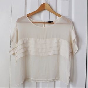 Topshop Sheer Blouse